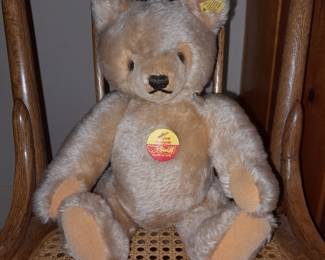 Steiff Jointed Teddy Bear W/ Tag