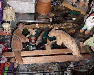 Wood Carved Animal Toy