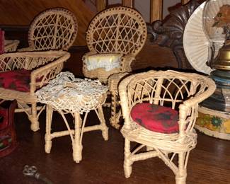Wicker Doll Furniture