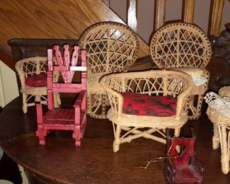 Wicker Doll Furniture