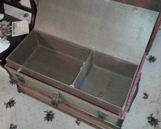 FABULOUS Antique Steamer Trunk (In GREAT Antique Condition)
