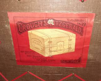 FABULOUS Antique Steamer Trunk (In GREAT Antique Condition)