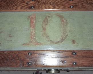 FABULOUS Antique Steamer Trunk (In GREAT Antique Condition)