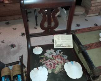 Chair W/ Sand Dollars