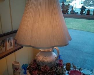 Pitcher & Bowl Set Lamp