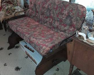 FABULOUS Set Of 2 Upholstered Stagecoach Benches