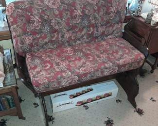 FABULOUS Set Of 2 Upholstered Stagecoach Benches