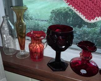 Red Cranberry Glass
