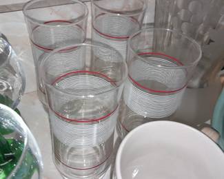 Vintage Glassware Set