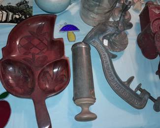 Antique Cast Iron Kitchen Tools