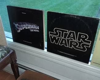 Superman & Star Wars Record Albums