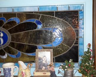 Stained Glass Window Panel