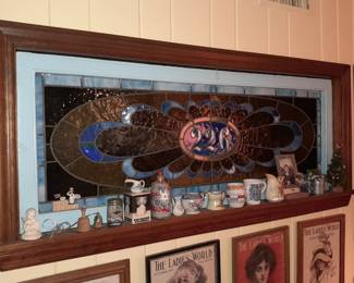 Stained Glass Window Panel