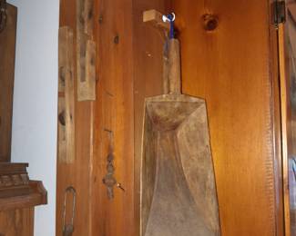 Antique Wooden Scoop