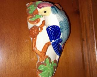 Antique Hanging Wall Pocket