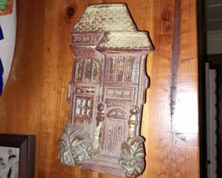 Antique Hanging Wall Pocket