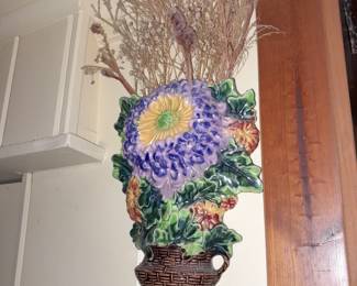 Antique Hanging Wall Pocket