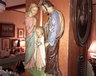 Hanging Religious Plaque