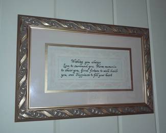 Framed Wall Art (Prints, Paintings, Sketches, Etc.)