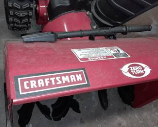 Craftsman Snowblower (Zero Turn, 26 Inch Clearing Width, Electric Start, 4 Way Chute Control)