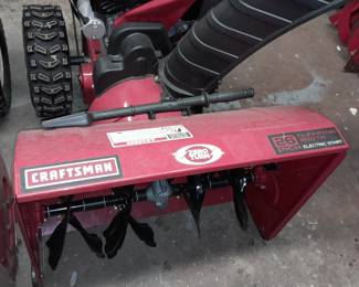 Craftsman Snowblower (Zero Turn, 26 Inch Clearing Width, Electric Start, 4 Way Chute Control)