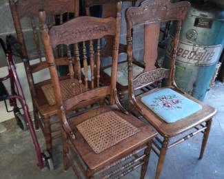 Antique Wooden Chairs