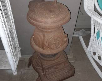 Cast Iron Pot Belly Stove