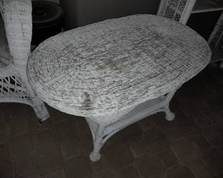 Wicker Coffee Table