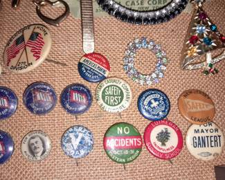 Antique Political Pins