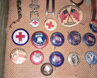 Antique Political Pins