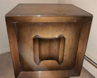 Mid-Century Modern Bedroom Set W/ Lowboy Dresser & Mirror, Highboy Dresser, 2 Nightstands, & Headboard