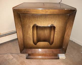 Mid-Century Modern Bedroom Set W/ Lowboy Dresser & Mirror, Highboy Dresser, 2 Nightstands, & Headboard