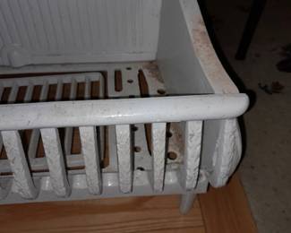 Antique Cast Iron Fireplace Insert