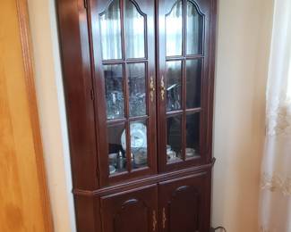 1 of 2 Corner Cabinets