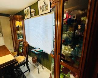 Pair of these beautiful display cabinets