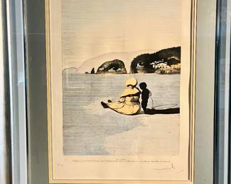 Salvatore Dali authenticated