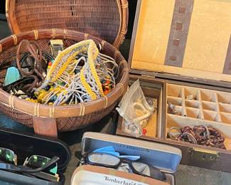 Men’s glasses and jewelry from watches to bolos and cuff links 