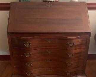 Vintage mahogany secretary