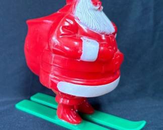 Vintage Santa candy holder