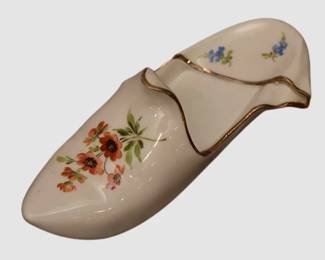 15. Meissen Model of a Slipper