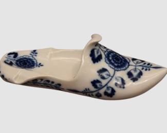 17. Meissen Model of a Slipper