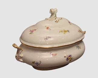 23. Meissen Tureen With Lid