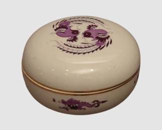 67. Meissen Porcelain Jewelry Box