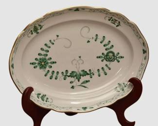 76. Meissen Oriental Painting Plate