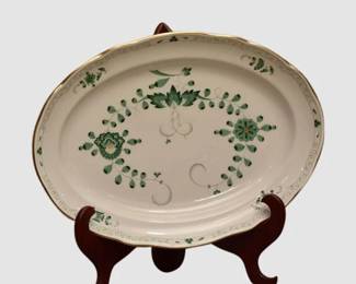 77. Meissen Oriental Painting Plate