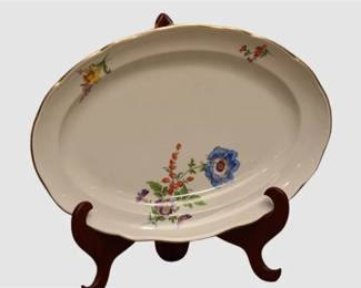 95. Meissen Floral Platter
