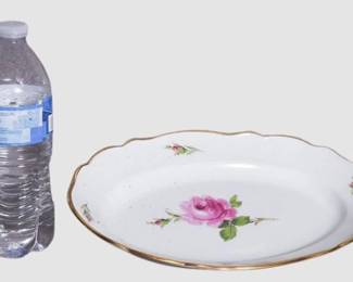 104. Meissen Rose Platter