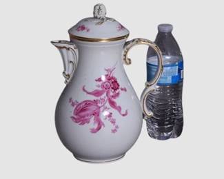 141. Meissen Floral Pattern Coffee Pot