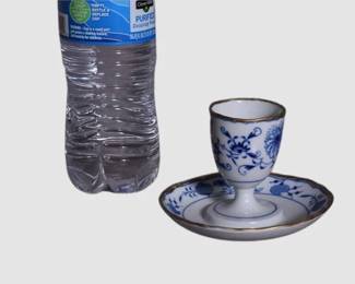 167. Meissen Blue Onion Egg Cup