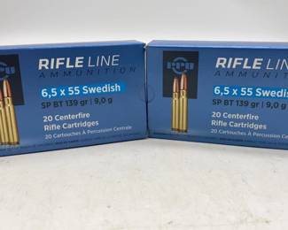 6.5 x 55 Swedish Ammo Ammunition 